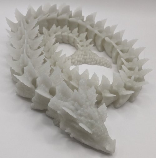 24 Inch Aquatic Dragon in Multi Color Glow in The Dark