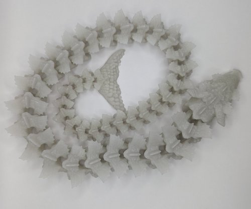 24 Inch Aquatic Dragon in Multi Color Glow in The Dark