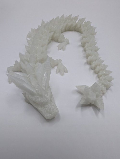 13.5 Inch Glow in The Dark Crystal Dragon